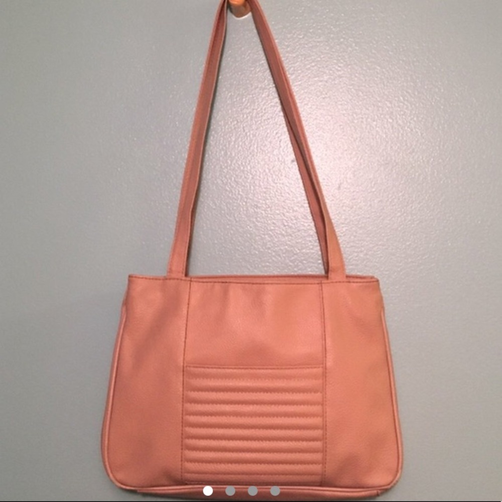 Vintage 80/90’s blush pink handbag purse